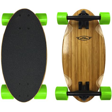 Mini Cruiser Wood Longboard Style Skateboard Lightweight And Portable