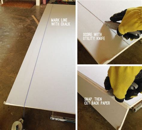 How To Hang Drywall By Yourself Young House Love Hanging Drywall