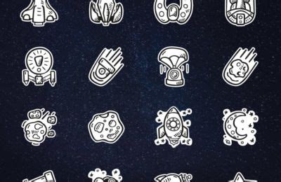 Free Space Icons Hand Drawn Icons Good Stuff No Nonsense Space