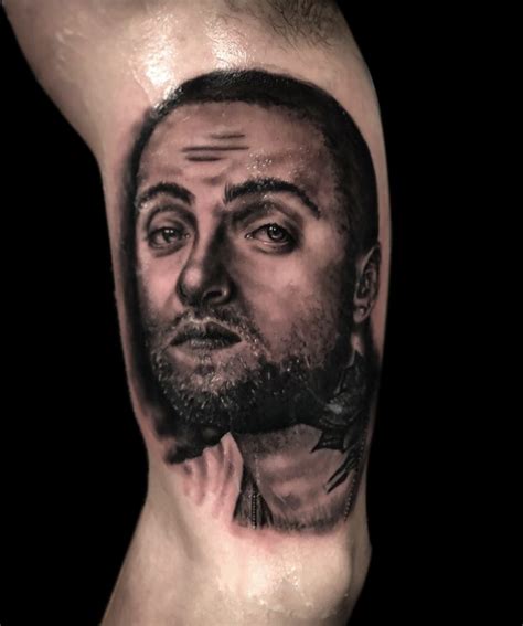 MAC MILLER TATTOOS see more hiphop tattoos on the Paperchasers Ink - urban tattoo website and ...