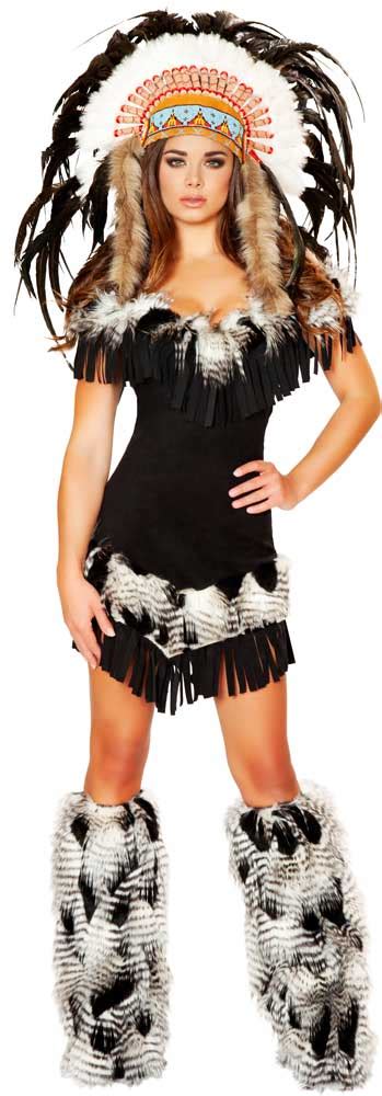 Sexy Cherokee Princess Native American Babe Halloween Costume Outfit
