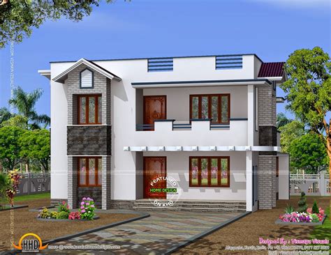 Simple Design Home Impressive Simple Design Home Kerala House Design