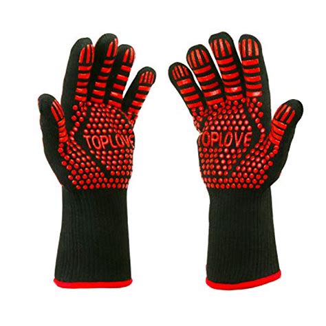 Get ASKALI BBQ Cooking Gloves Heat Insulated Grill Glove ...