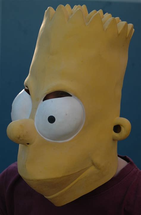 Bart Simpson Maske 20th Century Fox 1996 Catheuer Raritaetende