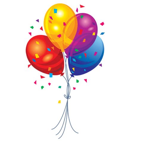 Balloons With Confetti Png Image Purepng Free Transparent Cc0 Png