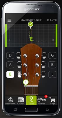 In this app, you can search for different songs, tuning the app will make it easier for you to focus on different guitar techniques. GuitarTuna is the easiest, fastest and most accurate tuner ...