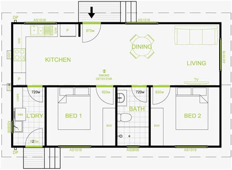 Popular 60 Square Meter House Floor Plan New Ideas