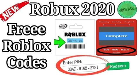 Roblox Promo Codes 2020 Free 10000 Robux By Roblox T Card