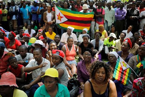 Fotos Manifestaciones En Zimbabue Por La Dimisión De Mugabe