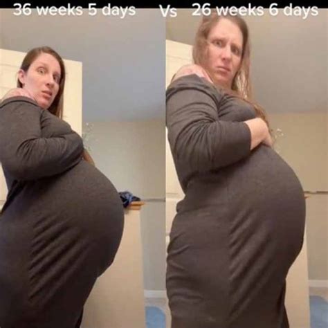 Pregnant Mom Stuns Audiences With Baby Bump So Huge That Many Believe