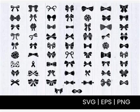 Bow Tie Svg Bow SVG File Bow Vectorbow Clipart Bow Svg Etsy