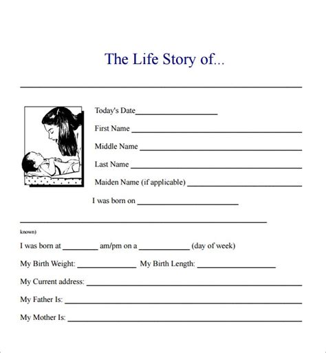 Biography Template 10 Download Documents In Pdf