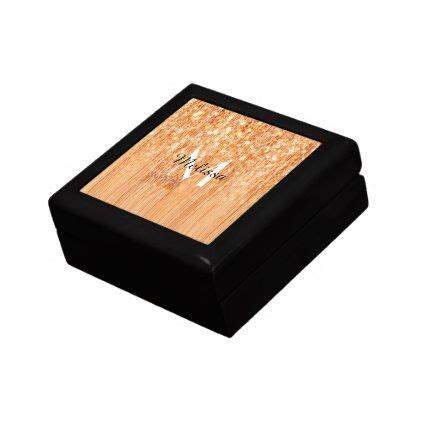 Maybe you would like to learn more about one of these? Sparkly natural bamboo wood print Monogram Gift Box ...