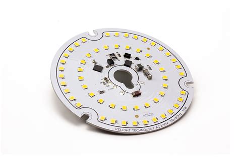 Dimmable Integrated Driverless 16w Smd2835 Round Led Module Ac100v