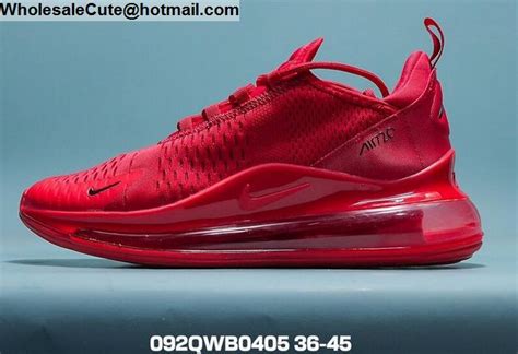 Mens And Womens Nike Air Max 720 Plus 270 All Red 17802 Wholesale Sneakers