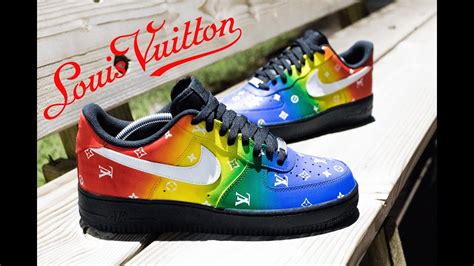 How To Custom Louis Vuitton Shoes All Angelus Paints Youtube