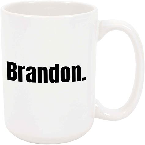 Brandon Coffee Mug Coffee Cups And Mugs