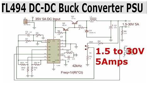 step down buck converter schematic