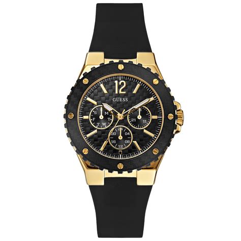 Buy guess women's watches and get the best deals at the lowest prices on ebay! Guess Watch Womens Black Silicone Strap 40mm - Lyst
