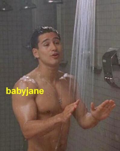 Mario Lopez Nip Tuck Barechested Taking A Shower Scene Photo Ebay