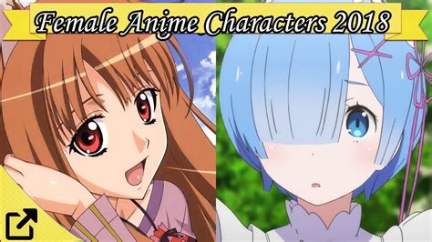 Top 100 Female Anime Characters 2018 Youtube