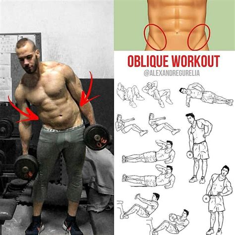 Oblique Workout Oblique Workout Total Body Workout Routine Workout Programs