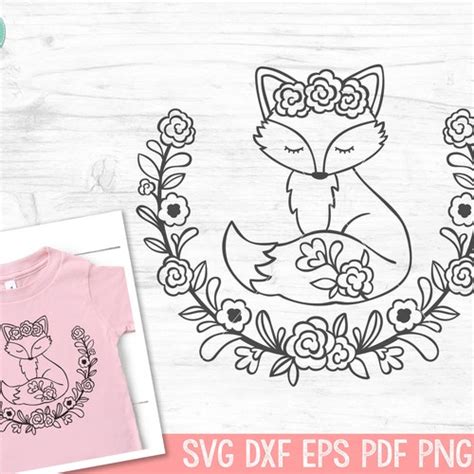 Fox Mandala Svg Cut File Fox Svg Fox Zentangle Svg Fox Die Etsy Hong Kong