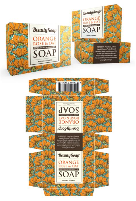 Soap Packaging Template Free