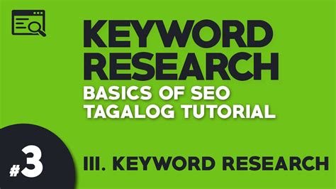 7) how to make thesis rrl in just 1 night? Part 3: BASIC SEO Tagalog Tutorial | KEYWORD RESEARCH ...
