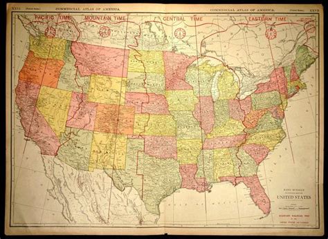 United States Map Of The United States Wall Art Decor Extra Etsy