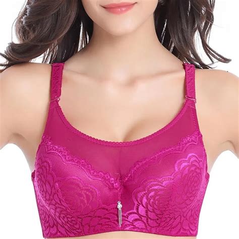Thin Cup Breathable Mesh Push Up Bra 34 Cup New Fashion Sexy C Cup Women Underwear Brassiere