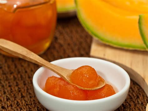 Confiture de melon et poire à la vanille Recette de Confiture de