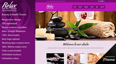 The downloadable template is designed for businesses with a physical location, but you can easily customize the template to include links to your website or specific product offerings. Relax - A Beauty & Health WordPress Theme - Themes & Templates