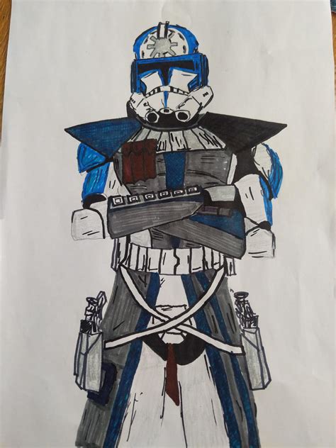 Arc Trooper Jesse Decided To Do A Drawing Of One Of My Favourite