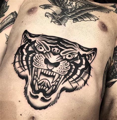 Roaring Tiger Tattoo