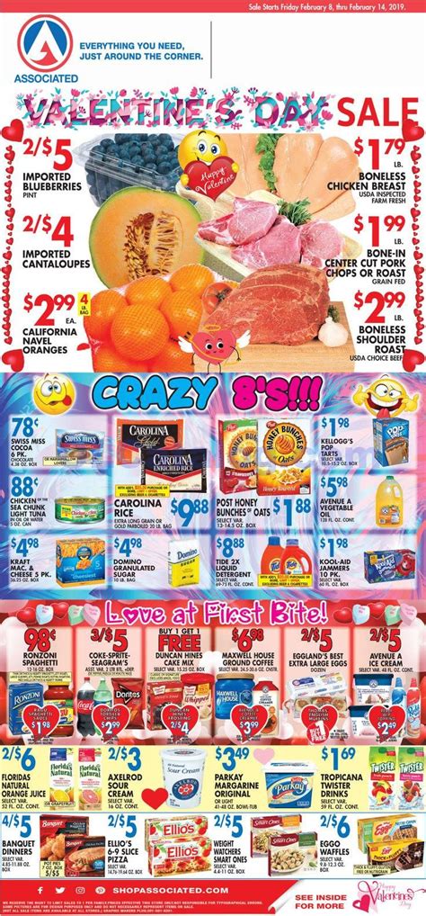 ✅ save money with tiendeo! Associated Supermarket Weekly Circular February 15 - 21, 2019