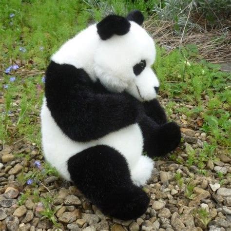 Panda Sitting By Kosen Teddy Bears