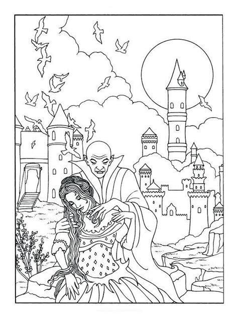 They are so hilarious which are available without any purchase. 30 Free Printable Vampire Coloring Pages