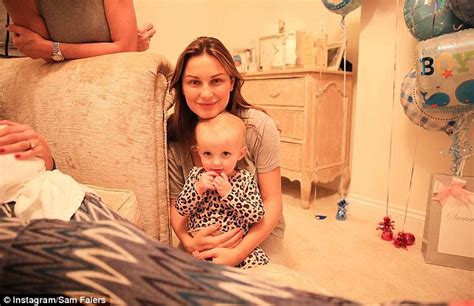 TOWIE S Sam Faiers Poses With Baby Son As She Reveals Newborn Is Named