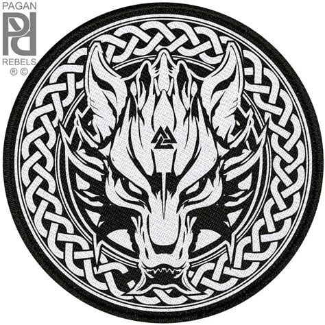 Viking Wolf Symbol