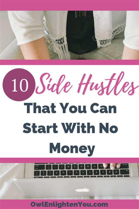 10 Money Making Side Hustles You Can Start This Weekend With No Money