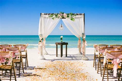 Because beach weddings are more casual than traditional church weddings, you can do some really unique things with decorations, food, and themes to make your. Florida Beach Ceremony Packages by Sun and Sea Beach Weddings