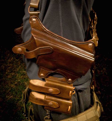Double Shoulder Holster Gun Holsters Rifle Slings And Knife Sheathes