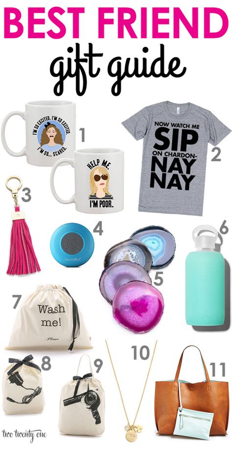 Show your best friend how much you love them with a thoughtful gift. Best Friend Gift Guide