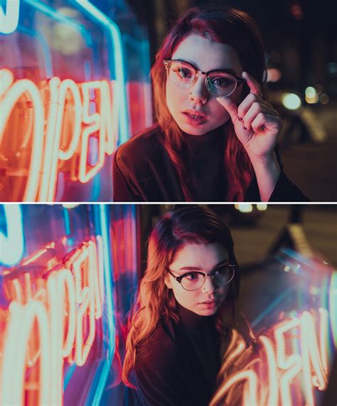 Neon Light Glow With Bailey — Gh Photography Edmonton Photographers