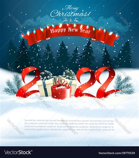 Christmas Holiday Vector 2022 Christmas 2022 Update