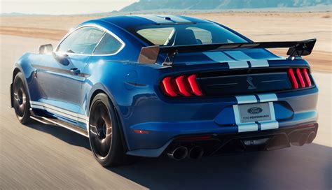 Performance Blue 2020 Ford Mustang Shelby Gt 500 Fastback