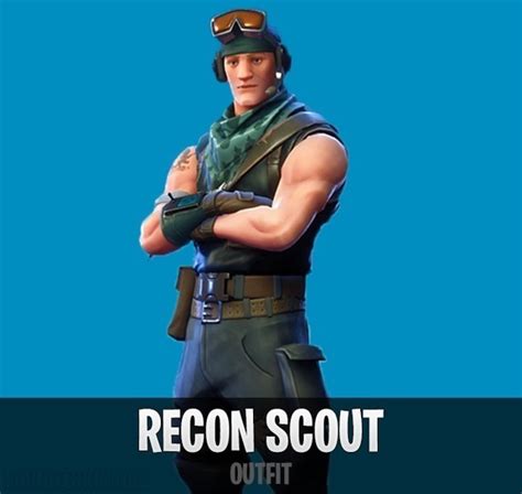 Fortnite Recon Scout Outfit Fortnite Skins