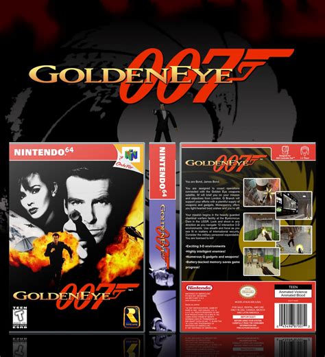 Viewing Full Size 007 Goldeneye Box Cover