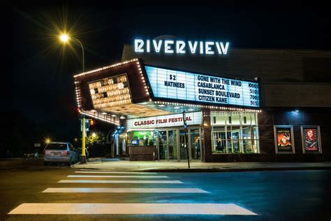 The Riverview Movie Theater In Minneapolis Minnesota By Dan Anderson